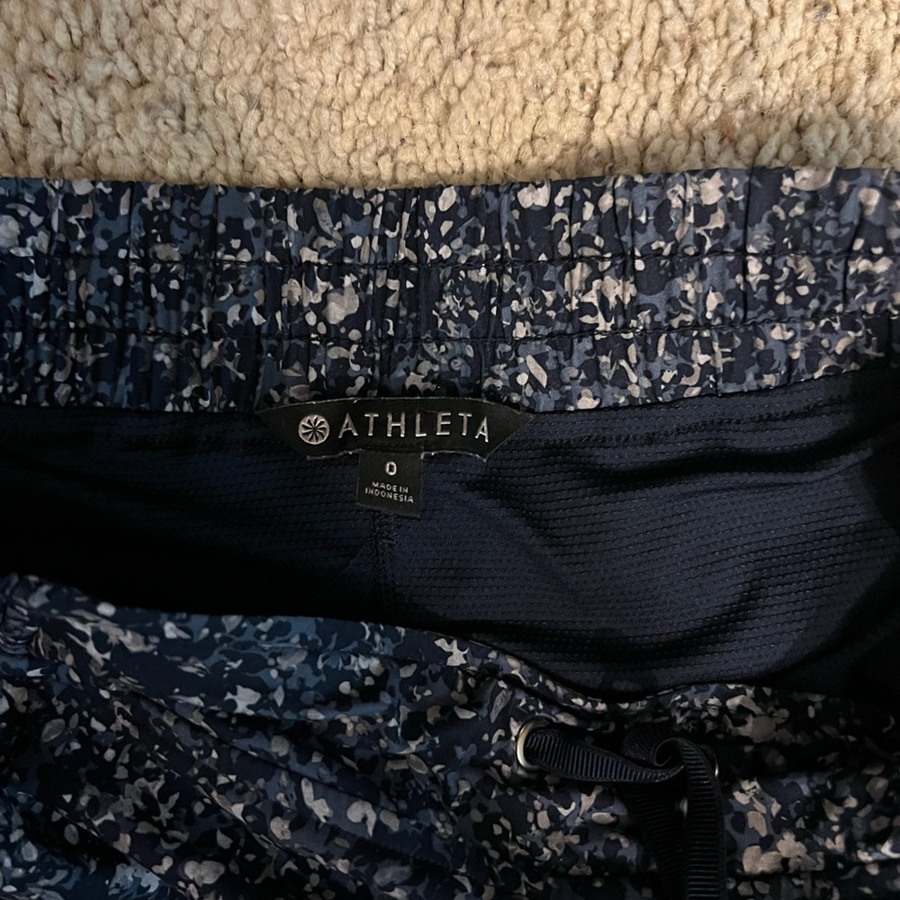 Athleta skort with lined short womens SIZE 0 EUC